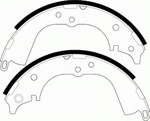 FERODO FSB563 Brake Shoe Set